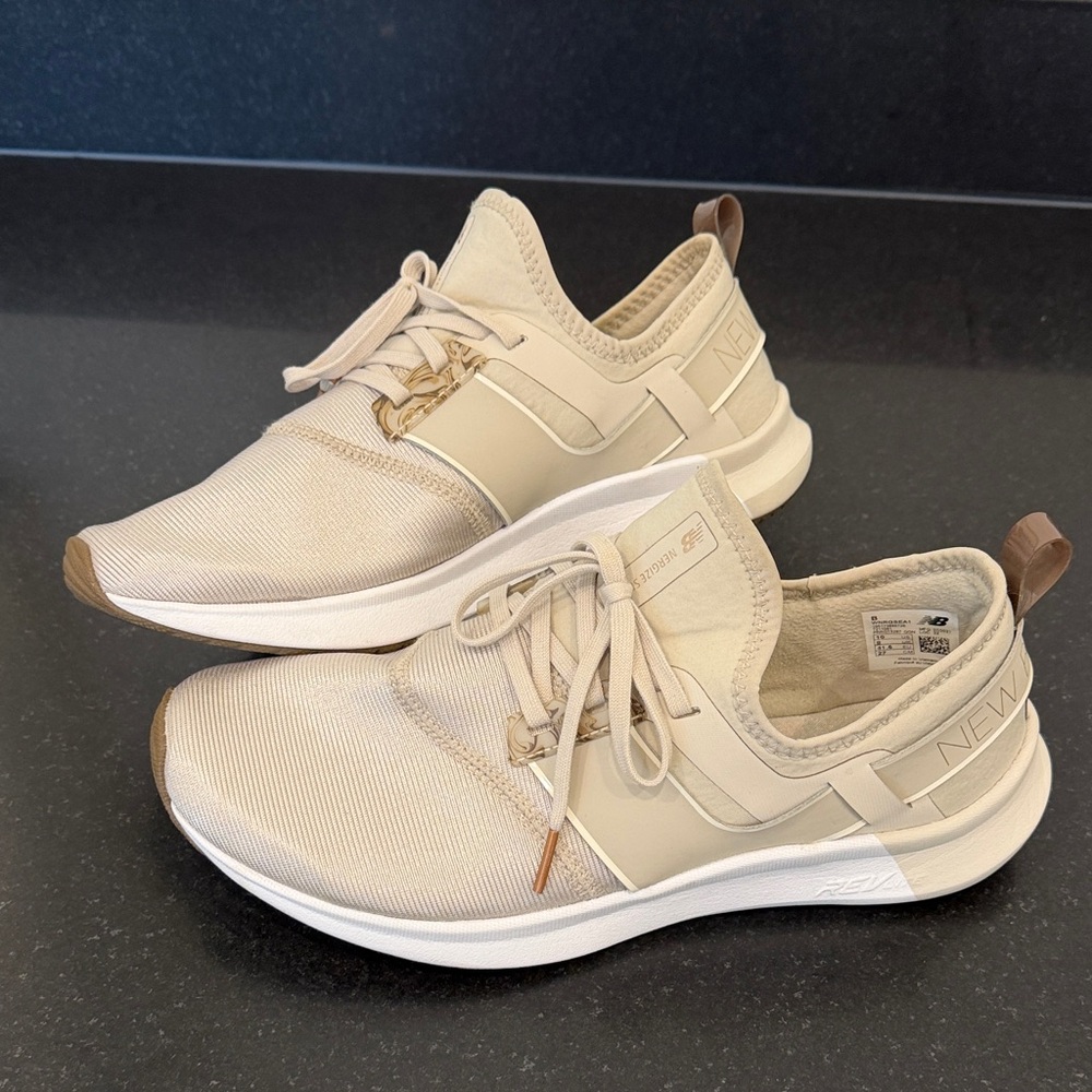 New Balance Women's Beige Sneakers